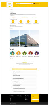 官网设计 基于国外模板的汽车用品电商与技术咨询服务平台方案